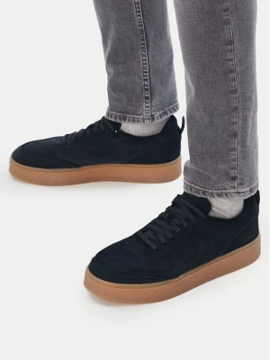 Sneakersy Clarks Boxbee Lace. 26328029 Czarny