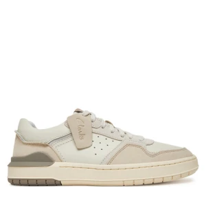 Sneakersy Clarks Courtlite2 Lo 26181290 Écru