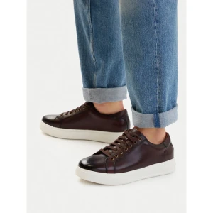 Sneakersy Clarks Goswell Tie 26186560 Brązowy