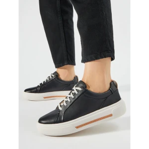 Sneakersy Clarks Hollyhock Walk 26176307 Czarny