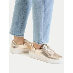 Sneakersy Clarks Hollyrose Zip 26185916 Złoty