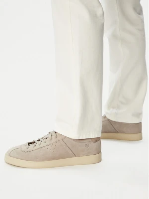 Sneakersy Clarks Lockford Lace 26186195 Szary