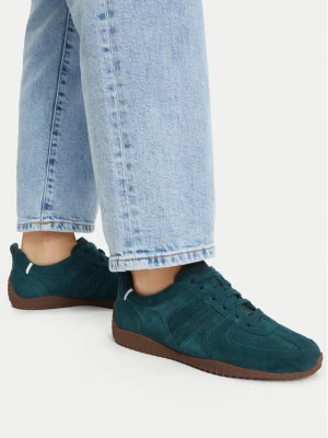 Sneakersy Clarks Meridor Lace 26327515 Turkusowy