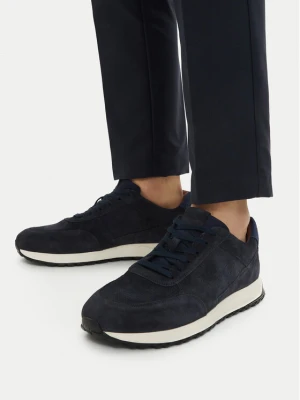 Sneakersy Clarks Radwell Tie 26186565 Granatowy