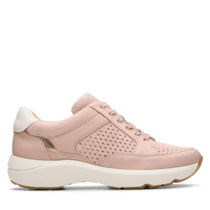 Sneakersy Clarks Tivoli Walk 26181465 Różowy