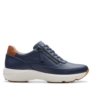 Sneakersy Clarks Tivoli Zip 26176649 Granatowy