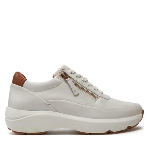 Sneakersy Clarks Tivoli Zip 26176650 Off White Lea