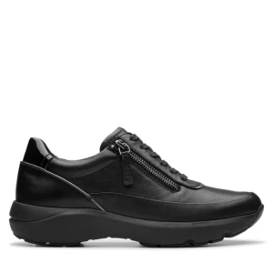 Sneakersy Clarks Tivoli Zip 26178732 Czarny