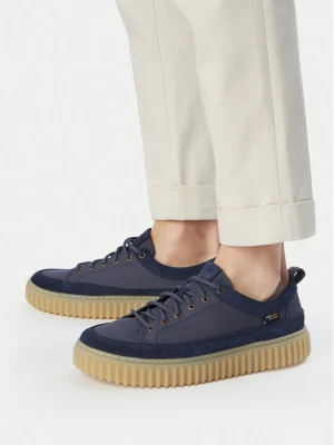 Sneakersy Clarks Torhill Lace 26186153 Granatowy