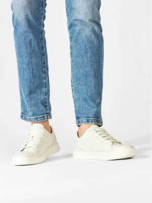 Sneakersy Clarks Un Costa Lace 261401647 Biały