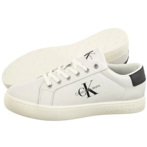 Sneakersy Classic Cupsole Laceup Low Lth Bright White YM0YM00491 YAF (CK363-b) Calvin Klein
