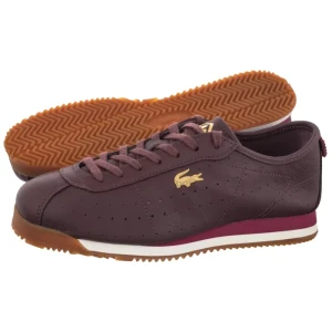 Sneakersy Club-Low 2266 SFA Burg / Gum-Leather 752SFA0103AMD (LC476-a) Lacoste