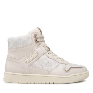 Sneakersy Coach Hi Top Coated Canvas CD304 Beżowy