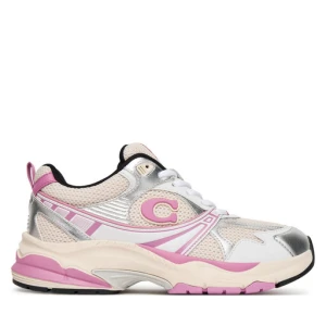 Sneakersy Coach Mesh CAQ29 Écru