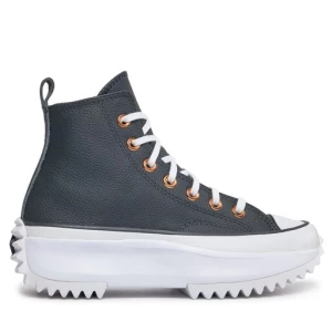 Sneakersy Converse Run Star Hike Platform Metallic & Leather A04183C Czarny