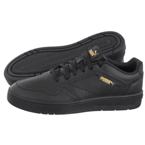 Sneakersy Court Classic Black-Gold 395018-02 (PU592-a) Puma