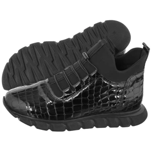 Sneakersy Czarne 0230 501 BLACK (VE567-a) Venezia