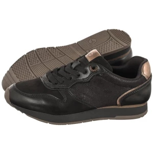 Sneakersy Czarne 1-23602-41 096 Black/Copper (TM461-a) Tamaris