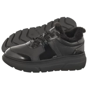 Sneakersy Czarne 9-23704-41 019 Black Comb (CP393-a) Caprice