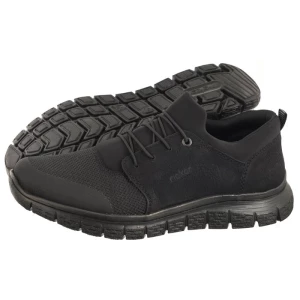 Sneakersy Czarne B6650-00 Black (RI150-a) Rieker