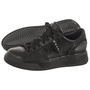 Sneakersy Czarne+Czarne Gad 23550 (NE337-a) Nessi
