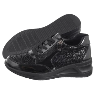 Sneakersy Czarne DP6352/24 BK (FO106-a) Filippo