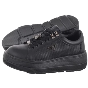 Sneakersy Czarne DP6382/24 BK (FO107-a) Filippo