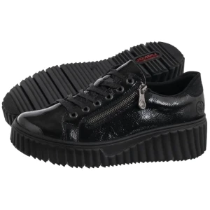 Sneakersy Czarne N2501-00 Black (RI278-a) Rieker