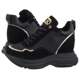 Sneakersy Czarne/Złote B9061-H20-J23-T15-D40 (CI718-a) Carinii