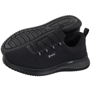 Sneakersy Czarny B9655-00 Black (RI353-a) Rieker