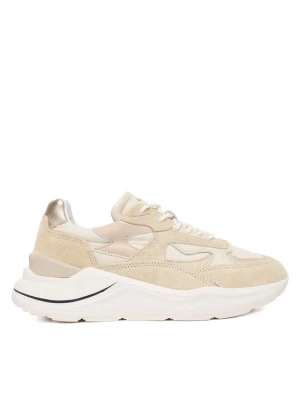Sneakersy D.A.T.E. Fuga Shiny W431-FG-SH Beżowy