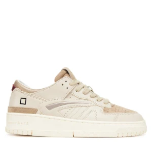 Sneakersy D.A.T.E. Torneo Shiny W431-TO-SH Écru