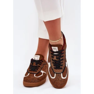 Sneakersy Damskie Big Star by Daniel Lopez SS2D4016 Camel brązowe