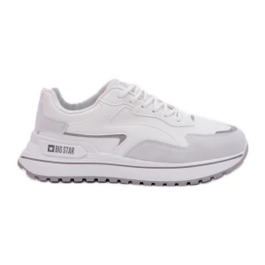 Sneakersy Damskie Big Star RR274A213 HI-POLY System Białe