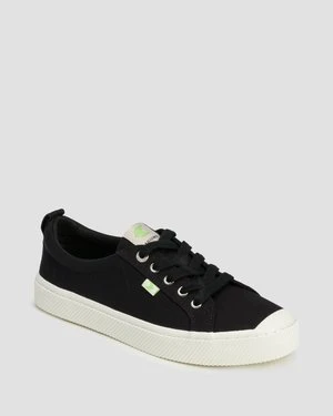 Sneakersy Damskie Cariuma Oca Low Black Canvas