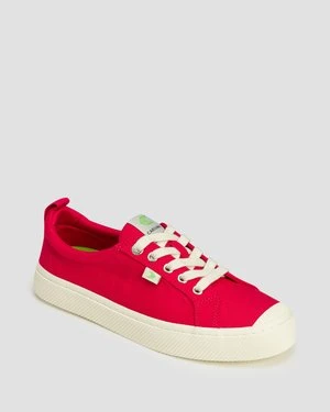 Sneakersy Damskie Cariuma Oca Low Red Canvas