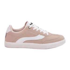 Sneakersy Damskie LEE Lian Women Low 50251005.33F Beżowe beżowy