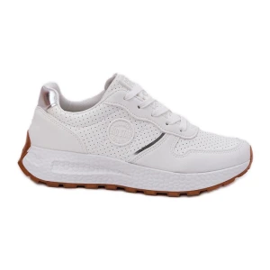 Sneakersy Damskie Na Platformie Big Star RR274487 Hi-Poly System Białe