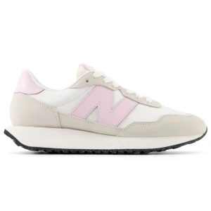 Sneakersy damskie New Balance Nb 237 stylowe pianka Eva beżowe (WS237CH) beżowy