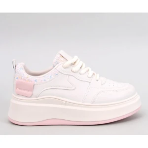 Sneakersy damskie pastelowe Motimes Beige Pink - Inello różowe