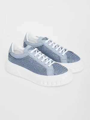 Sneakersy damskie plecione CASADEI