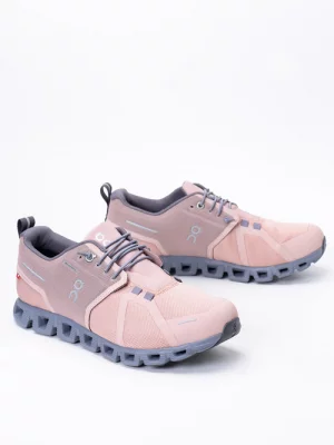 Sneakersy damskie różowe On Running Cloud 5 Waterproof