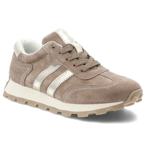 Sneakersy damskie S.Barski, sportowy fason niska cholewka sznurowane dopasowanie miękka wkładka elastyczna podeszwa amortyzująca lekka konstrukcja, b