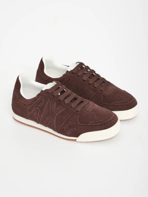 Sneakersy damskie skórzane ARMANI EXCHANGE