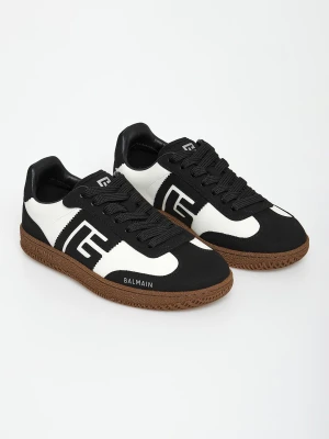 Sneakersy damskie skórzane BALMAIN