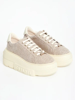 Sneakersy damskie skórzane CASADEI