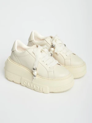Sneakersy damskie skórzane CASADEI