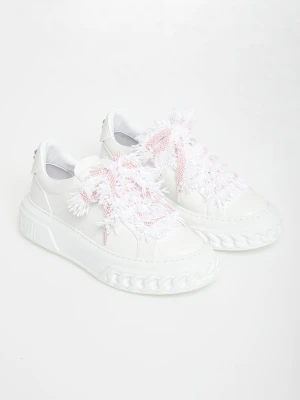Sneakersy damskie skórzane CASADEI