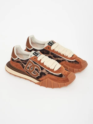 Sneakersy damskie skórzane DOLCE & GABBANA