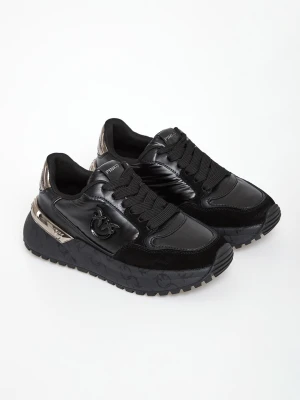 Sneakersy damskie skórzane Gem 07 PINKO